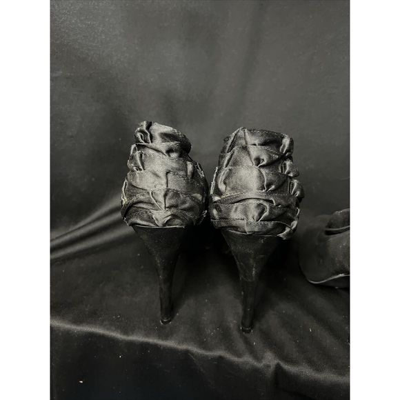 Size 10, Lot 2 pr - Rampage Stilettos, Rebel heels Black - Picture 6 of 12